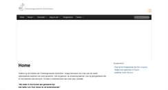 Desktop Screenshot of christengemeentegorinchem.nl